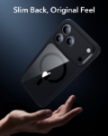 iPhone 17 Pro Max Kamera Kontrol Koruma Butonlu Classic Hybrid Magsafe Kılıf + Ekran koruyucu Set resmi