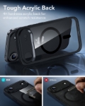 iPhone 17 Air Kamera Kontrol Koruma Butonlu Classic Hybrid Magsafe Kılıf + Ekran Koruyucu Set resmi