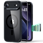 iPhone 17 Air Kamera Kontrol Koruma Butonlu Classic Hybrid Magsafe Kılıf + Ekran Koruyucu Set resmi