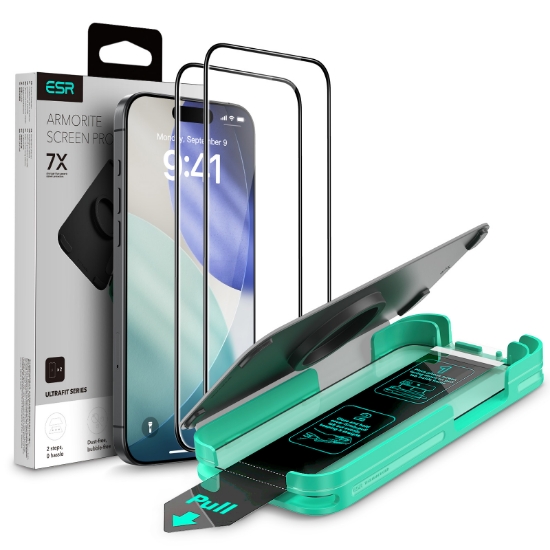 ESR Apple iPhone 17 Air UltraFit Armorite 2 Adet Cam Ekran Koruyucu resmi