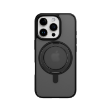Rock Iphone 16 Pro Siyah Soft Rotating MagSafe Stantlı Kılıf resmi