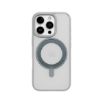 Rock Iphone 16 Pro Gri Soft Rotating MagSafe Stantlı Kılıf resmi