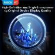 Rock Space 15 / 15 Plus Pure Serisi 0.33mm Temperli Cam Kamera ve Lens Koruyucu resmi