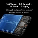 ROCK P50 10.000 mAh 5-in-1 PD20W MagSafe Powerbank Siyah resmi