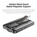 ROCK P50 10.000 mAh 5-in-1 PD20W MagSafe Powerbank Beyaz resmi