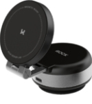 Rock Elektronik Vakumlu 360 Döner Araç ve Masaüstü Telefon Tutucu Siyah resmi